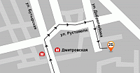 Схема проезда в АрендаАвто-прн